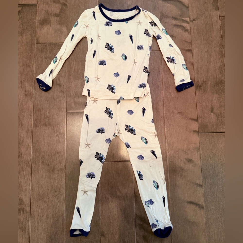 Kyte BABY pj Set in Royal shell